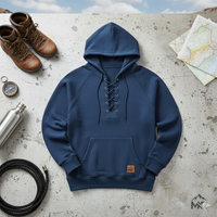 Men’s Mountain-Ready Pullover with Reinforced Cuffs