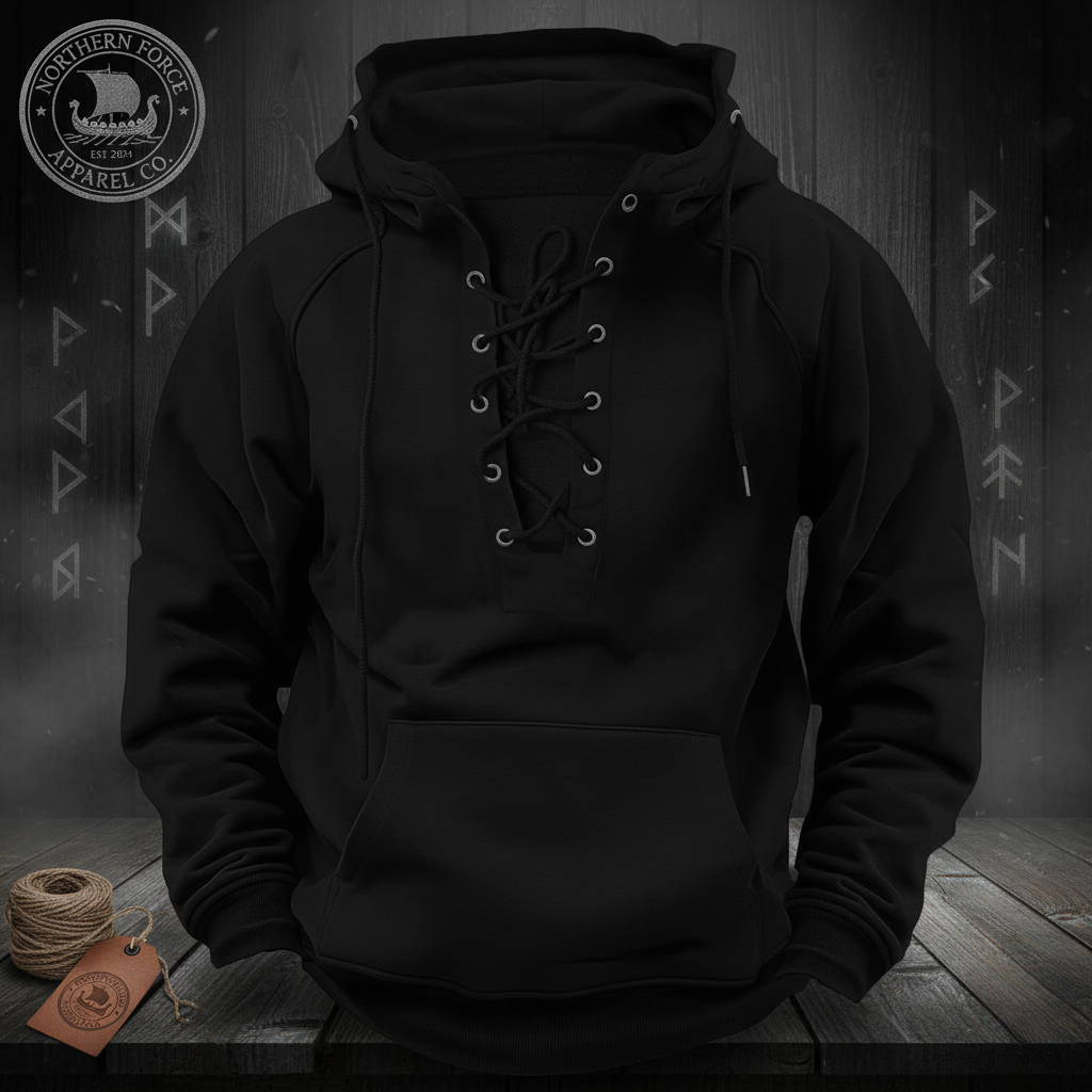 Men’s Mountain-Ready Pullover with Reinforced Cuffs